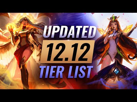 UPDATED Patch 12.12 Tier List: Seraphine is BROKEN - League of Legends Season 12