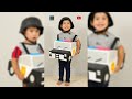 Cardboard Police Car Costume