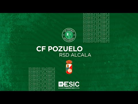Resumen CF Pozuelo Vs RSD Alcala (0-0)