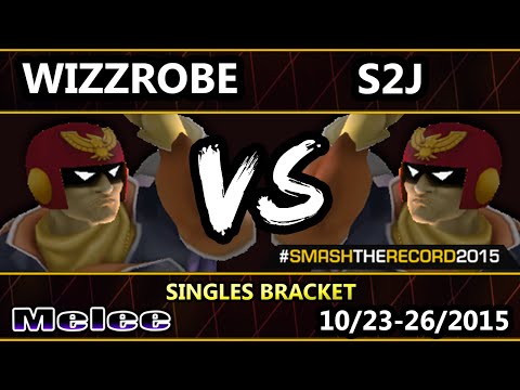 STR2015 - COG | Wizzrobe (Captain Falcon) Vs. S2J (Captain Falcon) SSBM Top 64 - Smash Melee