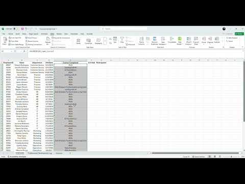 Step by Step Video (Excel)