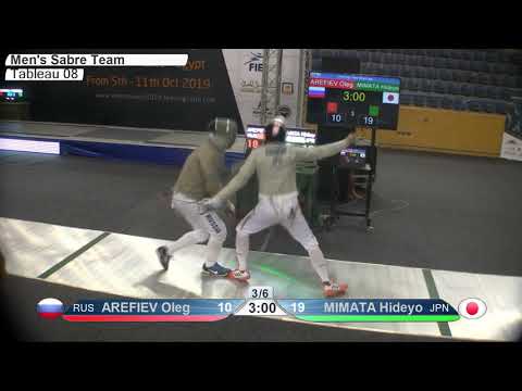 Veterans 2019 M S team T8 RUSSIA RUS vs JAPAN JPN