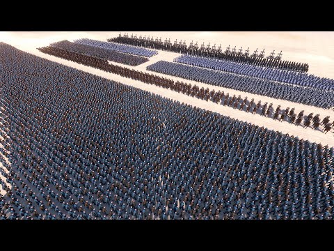 65.000 Zombies Vs 20.000 Medieval Soldiers - Ultimate Epic Battle Simulator