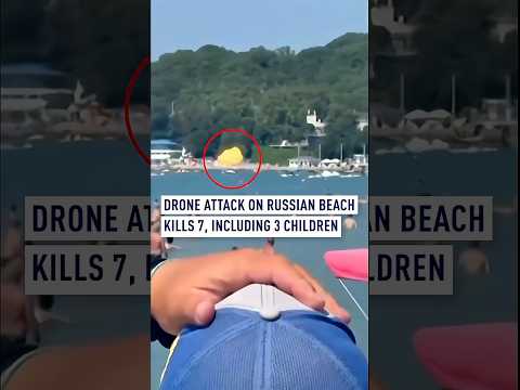 Russia says 7 killed in Ukrainian drone strike at Black Sea resort #worldnow
