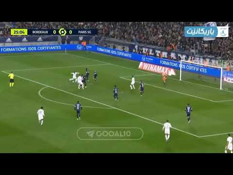 PARIS VS BORDEAUX   NEYMAR FIRST GOAL
