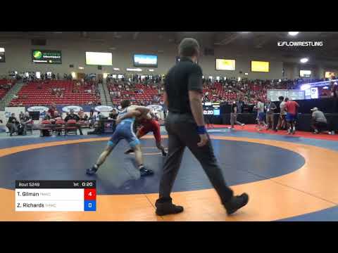 57 Kg Quarters Thomas Gilman TMWC HWC Vs Zane Richards TMWC IRTC