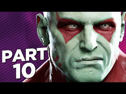 GUARDIANS OF THE GALAXY PS5 Walkthrough Gameplay Part 10 - GAREK AND ROSSON BOSS FIGHT (FULL GAME)