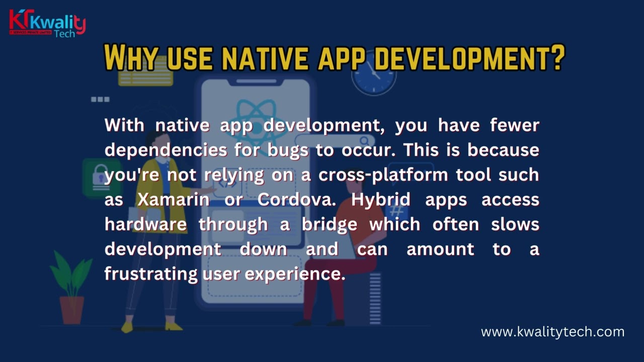 Native application development services