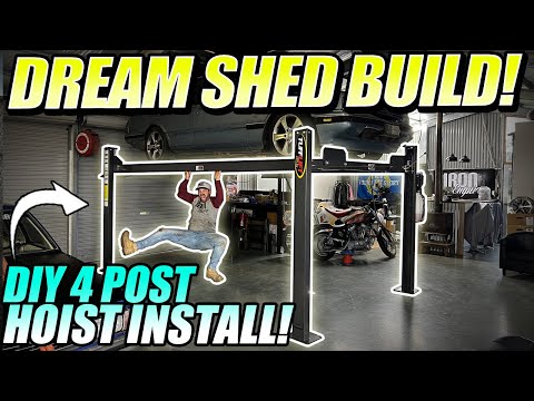 I GOT A FRIGGIN HOIST!!! DIY TUFFLIFT install - The Iron Empire EP 112