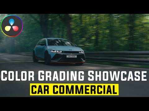 How I Grade This Ad - Car Commercial Color Grading Showcase in Davinci Resolve