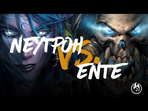 Fight Night: EnTe (Undead) vs. Neytpoh (Night Elf) w/Grubby & Kendric - Warcraft 3 Gameplay