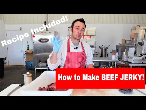 How to Make Beef Jerky, Home made beef jerky recipe.