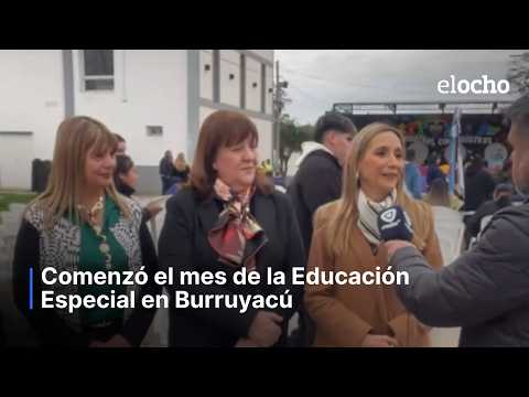 COMENZÓ EL MES DE LA EDUCACIÓN ESPECIAL EN BURRUYACÚ