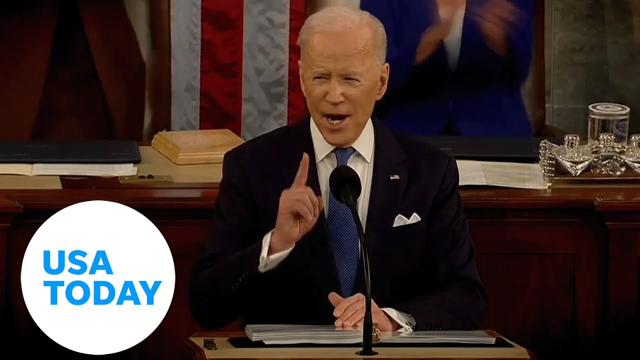 Biden's second Deliver of the Union possible quilt financial system, police reform | USA TODAY thumbnail