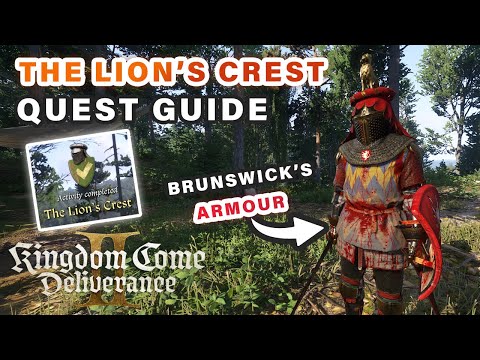 Where to find Brunswicks Armor Set | The Lion's Crest DLC Quest ► Kingdom Come Deliverance 2