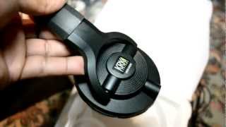 Video thumbnail for KRK KNS 6400 Professional Studio Headphones Monitoring DJ by sjp318