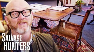 Bidding On Fantastic Bargains At A Country House Furniture Auction | Salvage Hunters