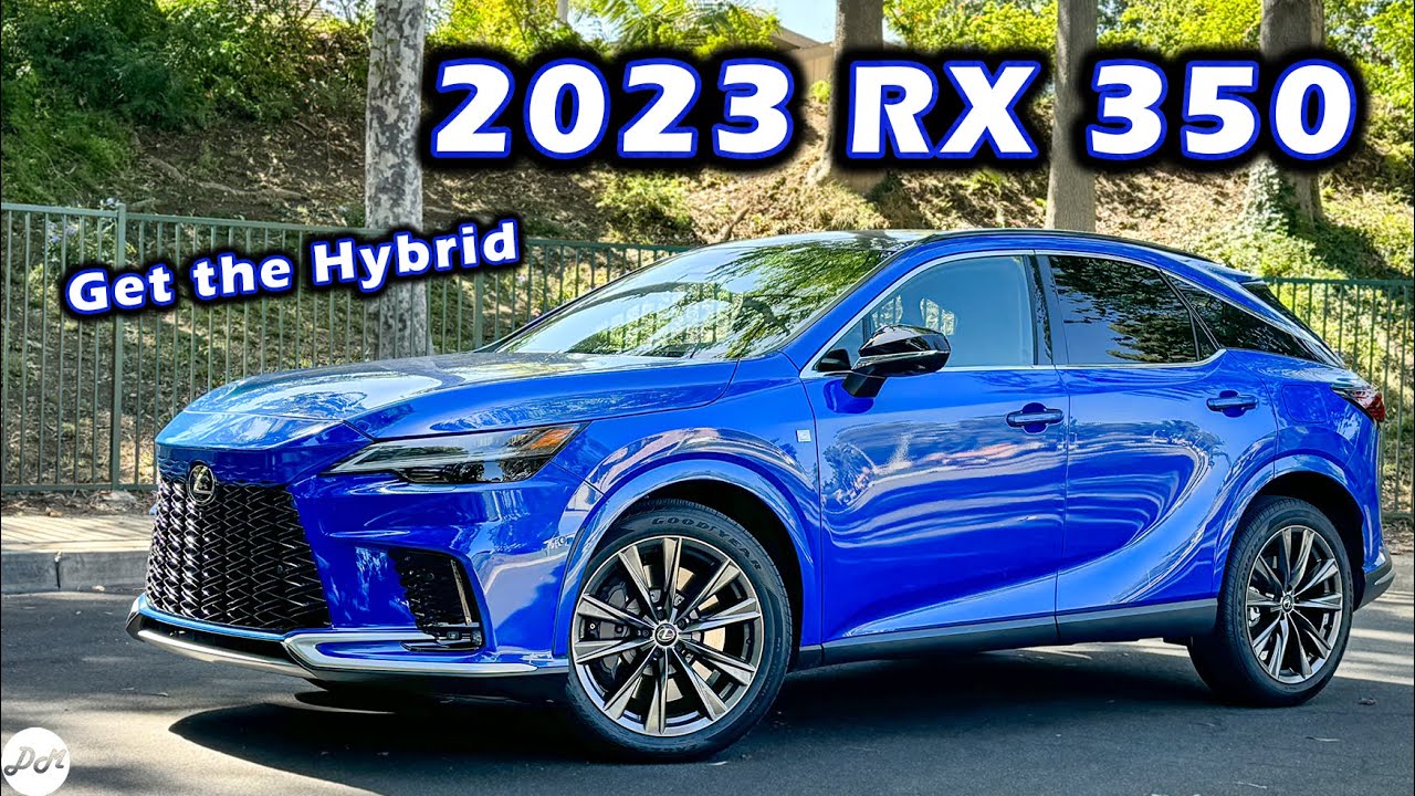Being Peaceful in the 2023 Lexus RX 350 – DM Review | Test ...