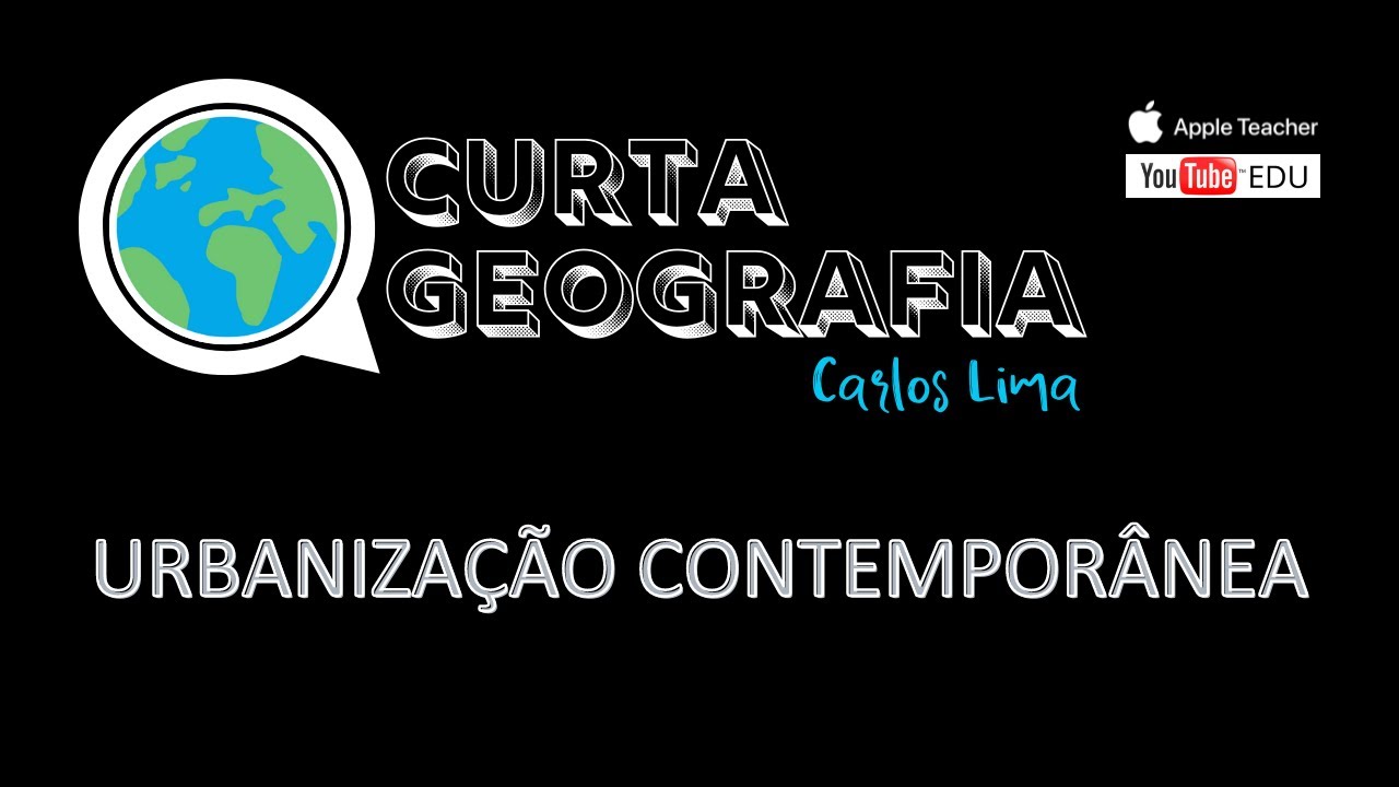 URBANIZAÇÃO CONTEMPORÂNEA | O que é? Quais os conceitos?
