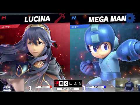 Scubbss (Lucina) vs. BugDoctor (MegaMan) - Winners Semis - SKLan #2