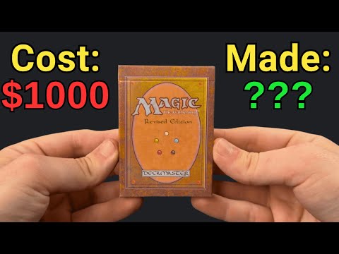 Opening a $1000 Revised Edition Starter Deck