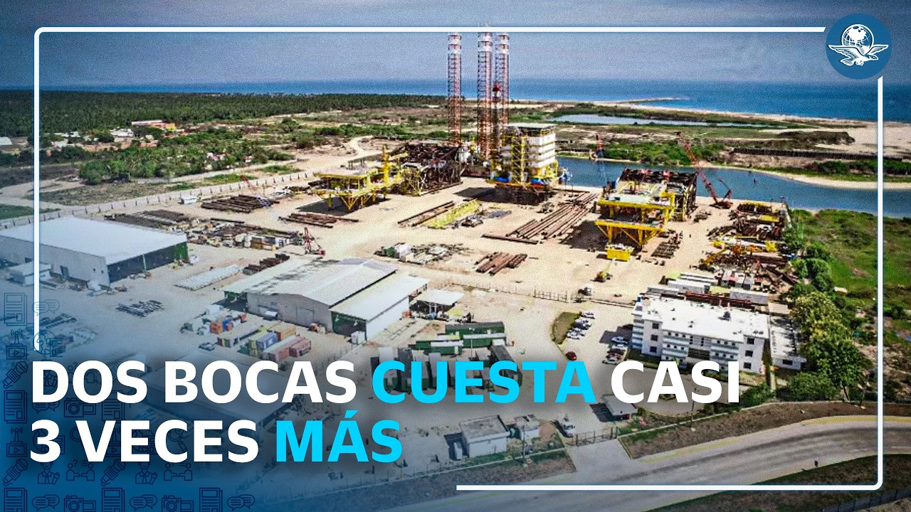 Dos bocas triplicó su costo y opera a 41% de capacidad #EnPortada