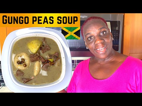 How To Prepare The PERFECT Gungo Peas Soup || Jamaican Style! 🇯🇲
