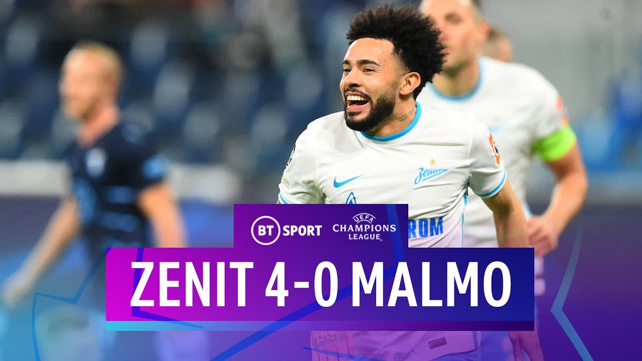 Malmö FF vs Zenit highlights