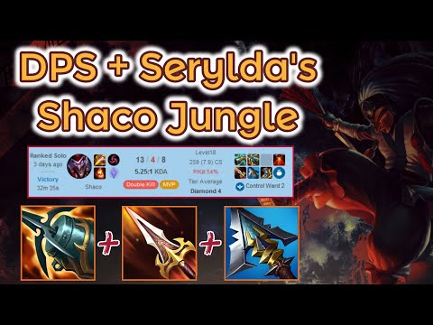 Shredding Shaco Diamond Ranked - DPS Shaco Jungle [League of Legends] Full Gameplay -Infernal Shaco