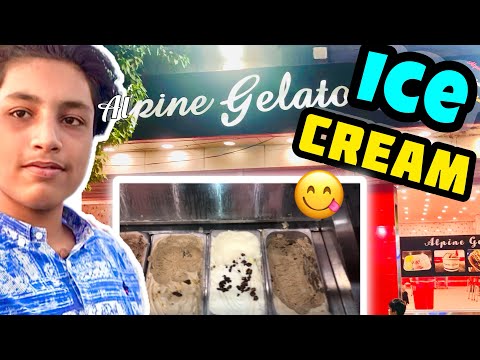 Alpine gelato 🍨 ICE CREAM ||Umair Rafiq Vlogs ❤️❤️