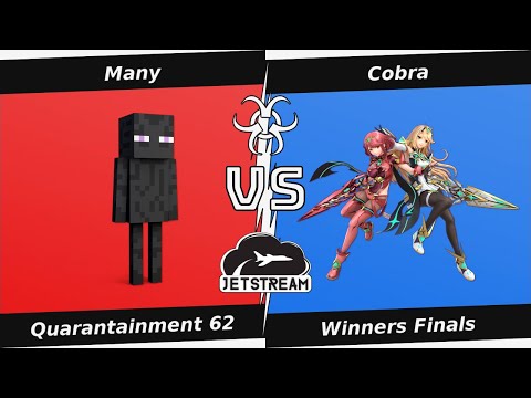 Quarantainment 62 Winners Finals - Many (Steve) Vs Cobra (Pyra) - SSBU