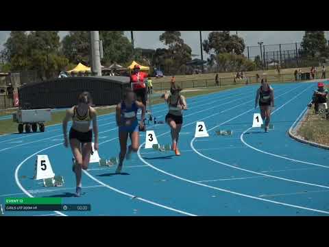 Girls U17 200m Heat 1: 2025/26 State Combined Event Championships