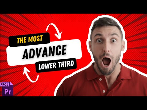 Premiere Pro Tutorial: The FASTEST Way to Create a Lower Third in 2 Minutes!