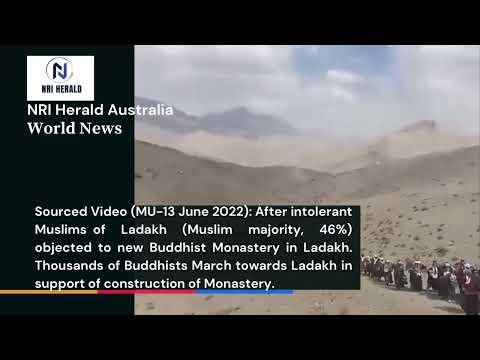 Intolerant Islamists of Ladakh | Buddhists Retaliate | Monastery | India , Ladakh