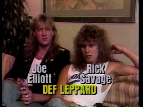 MTV Top 100 of 1988 - Def Leapord Interview (1989)