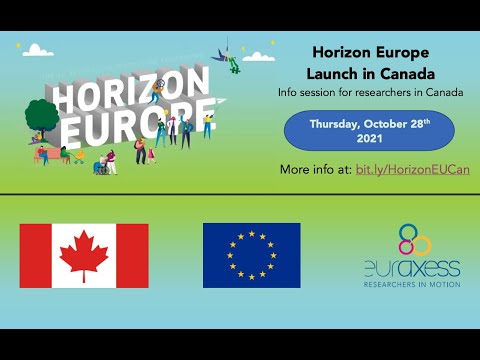 Horizon Europe Canada Launch 2021 