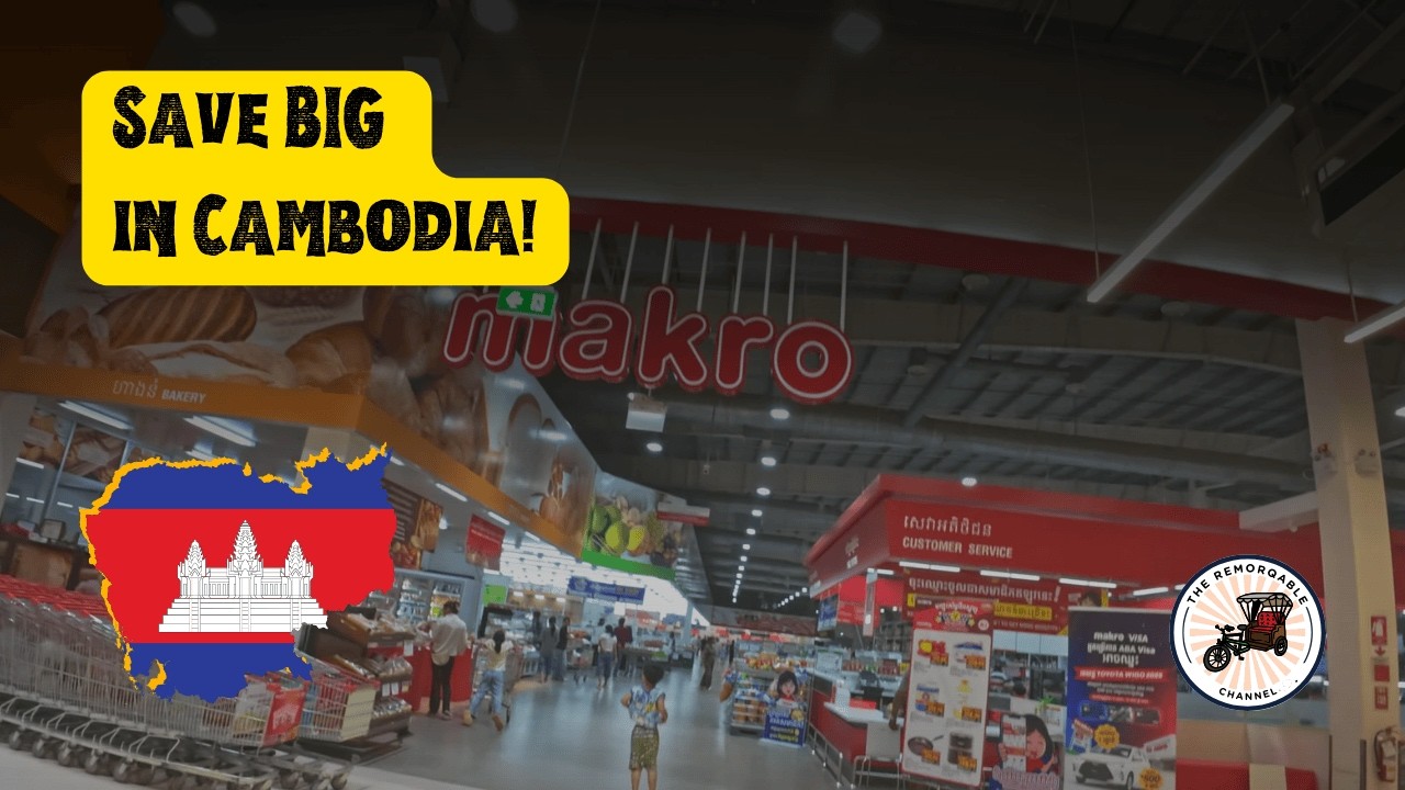 $3 Strawberries vs $20 in LA - The REAL Cost of Living in Cambodia