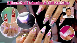 The Future Trendy nail design - by Master Sunil - 3 Hour Nail Extension and Design online class