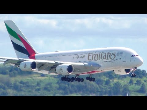 10 BIG PLANES Landing From UP CLOSE | Boston Airport Plane Spotting