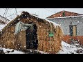 Best Life in The Nepali Himalayan Village During The Winter | Documentary Video Snowfall Time