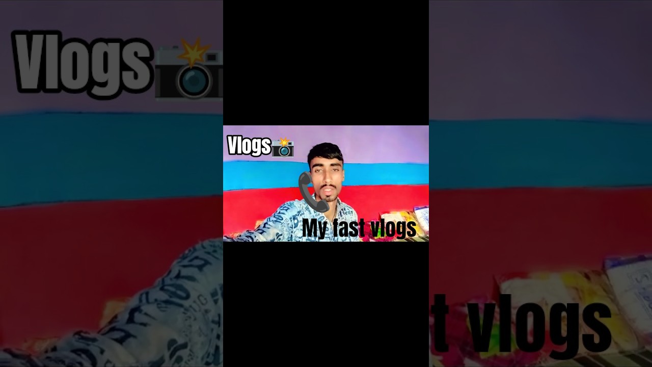 my first vlogs