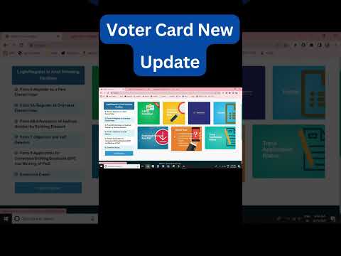 Voter card aadhar card link | NVSP | How to link aadhaar card with voter id| Link Voter |