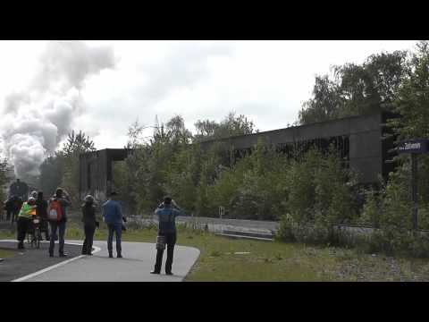 Scheinanfahrt der P8 auf Zollverein