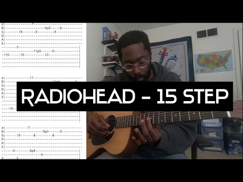 Radiohead - 15 Step Guitar Lesson and Tutorial Simplified