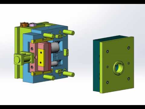 Анимация работы пресс-формы