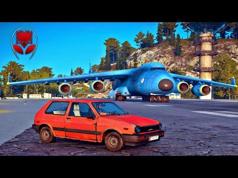 GOLF 2'shi qe Fluturon me Airoplan !? - Just Cause 3 SHQIP | SHQIPGaming