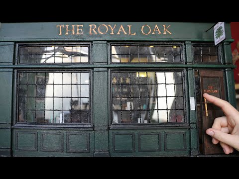 How to make a miniature pub set, complete tutorial