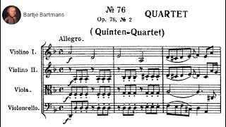 Joseph Haydn - String Quartet Op. 76, No. 2  'Quinten'
