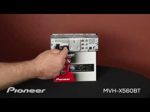 Pioneer MVH-X560BT-video