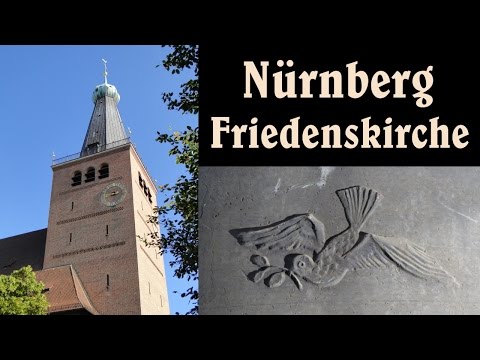 NÜRNBERG-ST. JOHANNIS (N), Ev. Friedenskirche - Vollgeläute (Turmaufnahme)